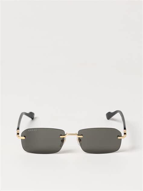 occhiali gucci sole metallo oro|Occhiali da sole Gucci in metallo ed acetato .